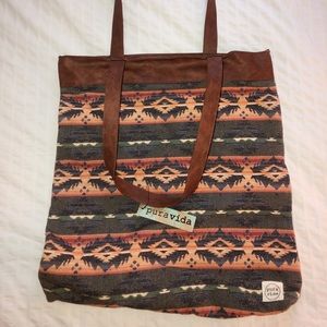 Pura Vida beach bag